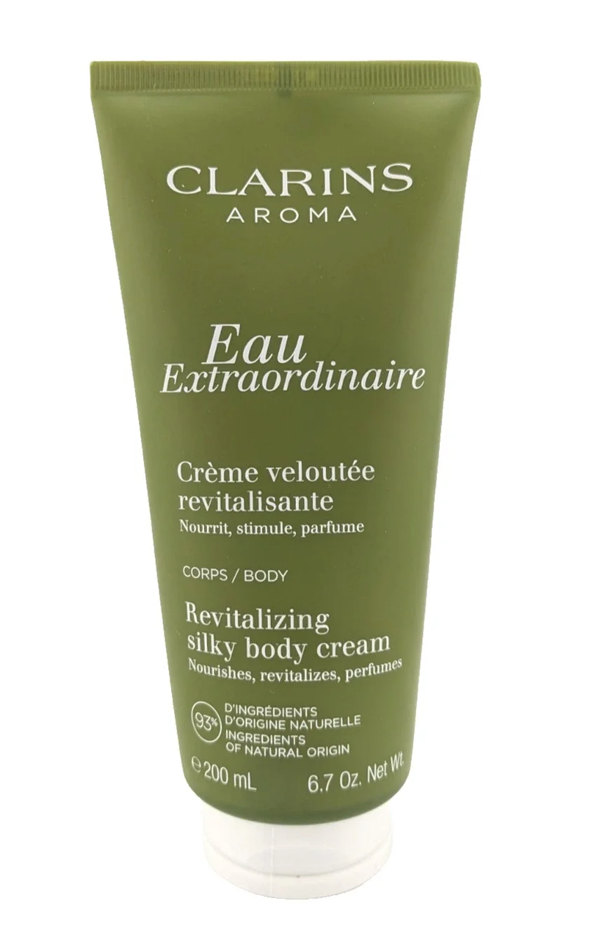 CLARINS AROMA EAU EXTRAORDINAIRE REVITALIZING SILKY BODY CREAM 200 ML/6.7 OZ.